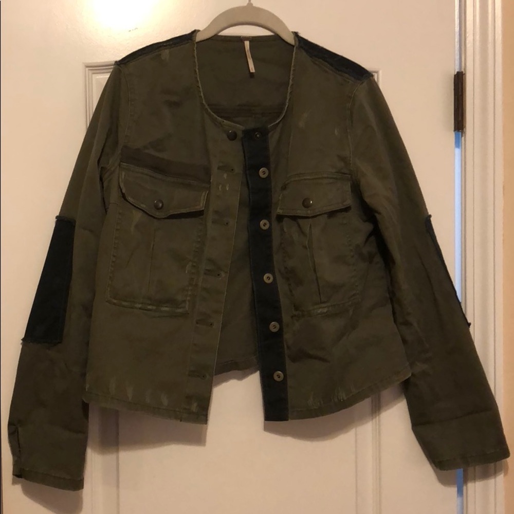 Free People Army Jacket